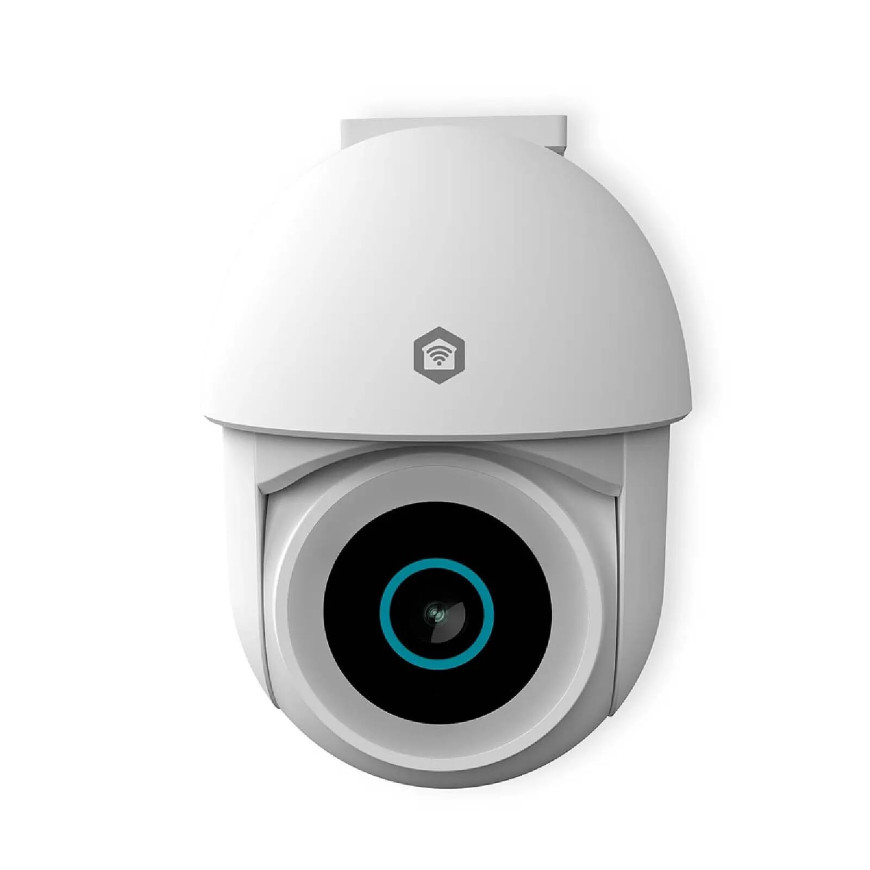Nedis Caméra de Surveillance Extérieur Intelligente 3MP Full HD 1296p SmartLife Blanc