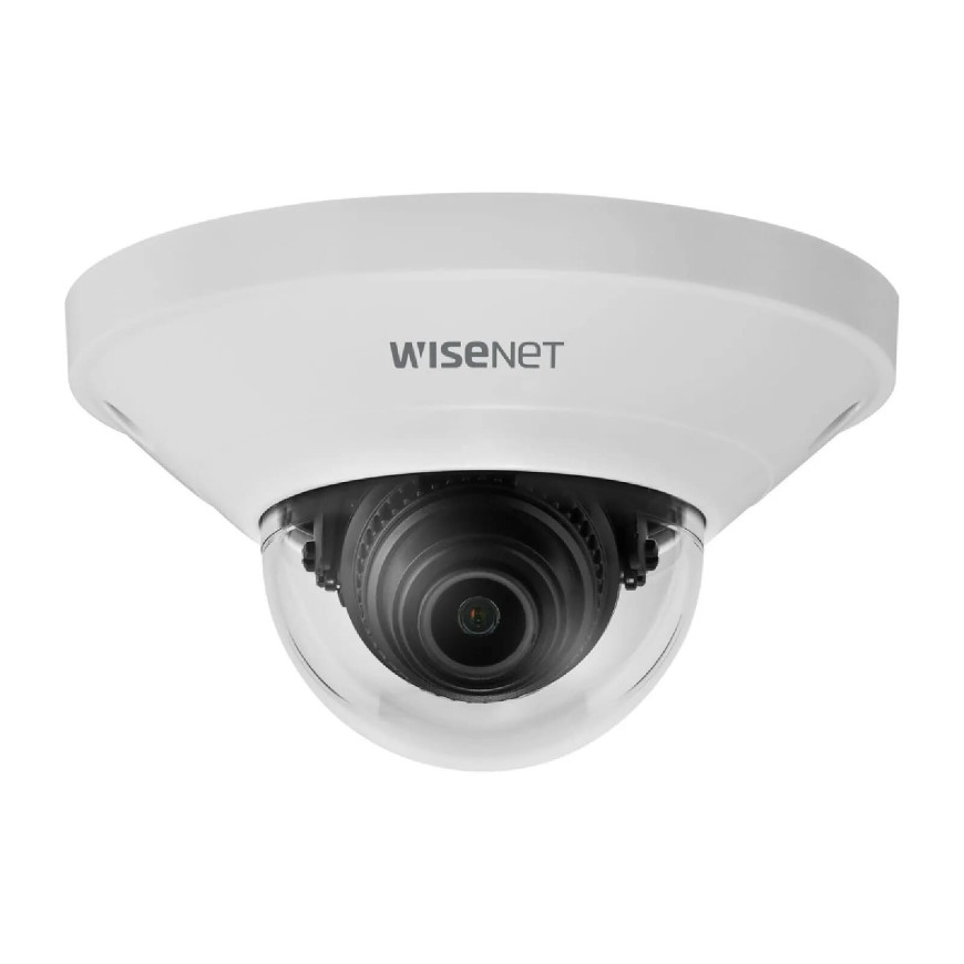 Hanwha - Caméra de surveillance Dôme réseau super compacte de 5 mégapixels avec objectif de 4 mm