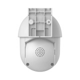 Nedis Caméra de Surveillance Extérieur Intelligente 3MP Full HD 1296p SmartLife Blanc