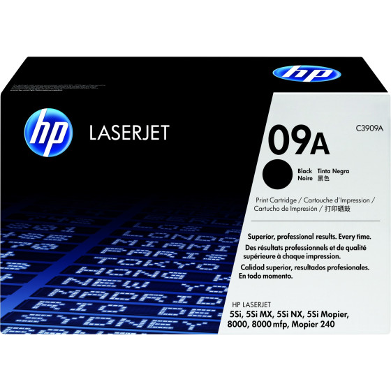 Toner HP 09A noir (C3909A) - HP LaserJet d'origine