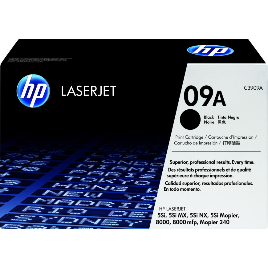 Toner HP 09A noir (C3909A) - HP LaserJet d'origine