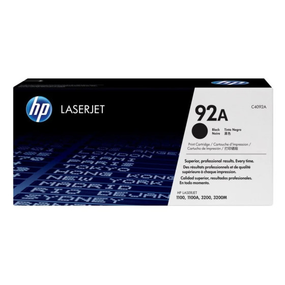 Toner HP 92A noir (C4092A) - HP LaserJet d'origine