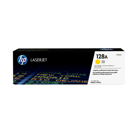 Toner HP 128A jaune (CE322A) - HP LaserJet d'origine