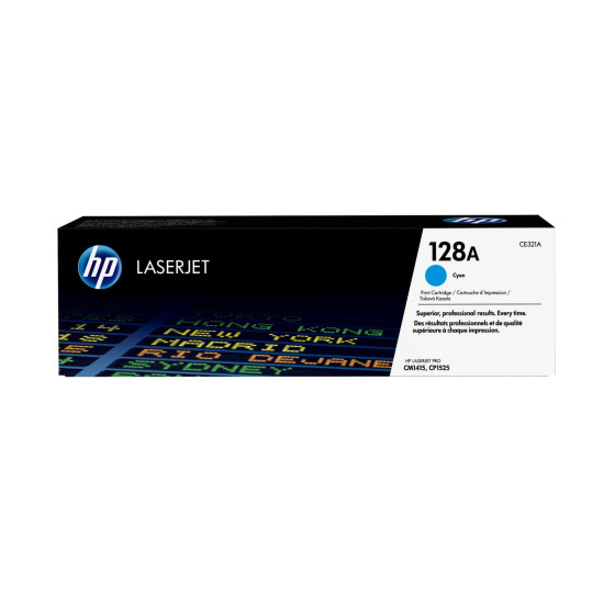 Toner HP 128A cyan (CE321A) - HP LaserJet d'origine