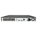 HIKVISION Kit Vidéo Surveillance PRO IP : 16x Caméras POE Dômes motorisée IR 20M 4 MP + Enregistreur NVR 16 canaux H265+ 3000Go