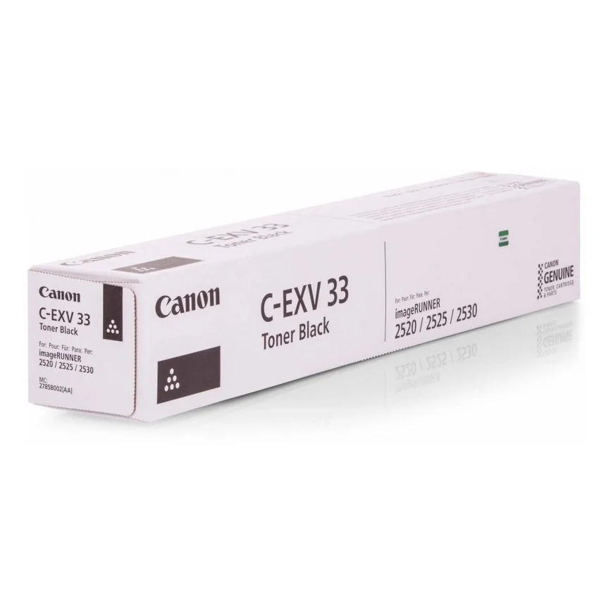 CANON C-EXV 33 NOIR - TONER CANON D'ORIGINE (2785B002AA)