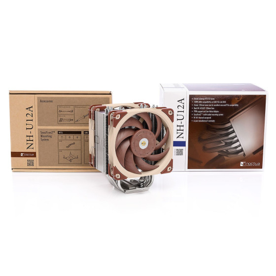 Noctua NH-U12A + kit de fixation socket Intel LGA 1700