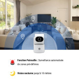 Konyks Camini Care 2 - Caméra de Surveillance intérieure WiFi