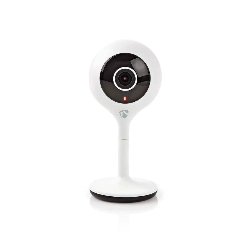 Nedis Caméra de Surveillance Intérieure Intelligente Full HD 1080p SmartLife Blanc