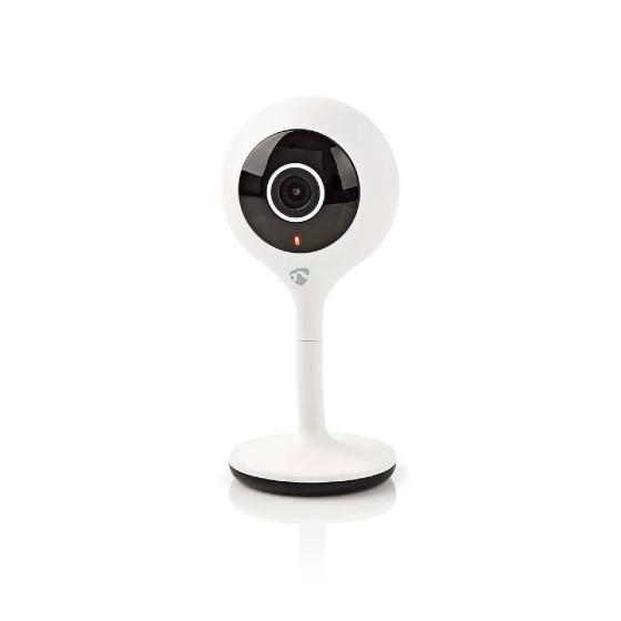 Nedis Caméra de Surveillance Intérieure Intelligente Full HD 1080p SmartLife Blanc