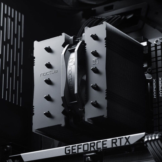 Noctua NH-D12L chromax.black