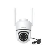 Foscam - Caméra IP extérieure avec spots et siène - PD5