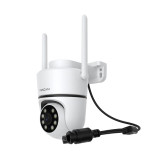Foscam - Caméra IP extérieure avec spots et siène - PD5