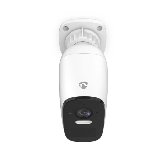 Nedis Caméra de Surveillance Extérieur Intelligente 4MP Quad HD 1440p SmartLife Blanc