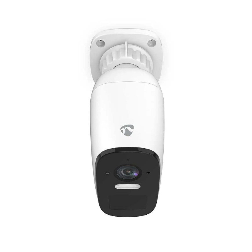 Nedis Caméra de Surveillance Extérieur Intelligente 4MP Quad HD 1440p SmartLife Blanc