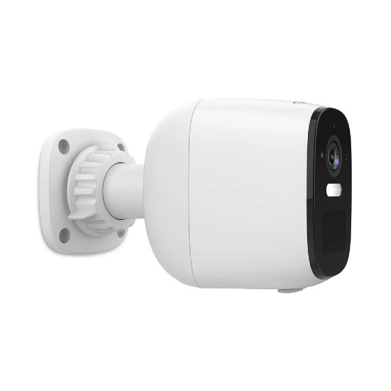 Nedis Caméra de Surveillance Extérieur Intelligente 4MP Quad HD 1440p SmartLife Blanc