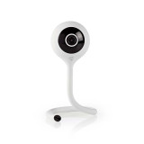 Nedis Caméra de surveillance Intérieure Intelligente Full HD 1080p Ajustable Blanc