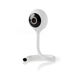 Nedis Caméra de surveillance Intérieure Intelligente Full HD 1080p Ajustable Blanc