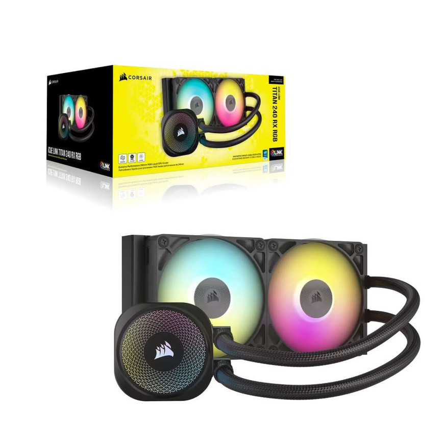 Corsair Titan 240 RX RGB (Noir)