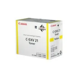 CANON C-EXV 21 JAUNE - TONER CANON D'ORIGINE (0455B002AA)