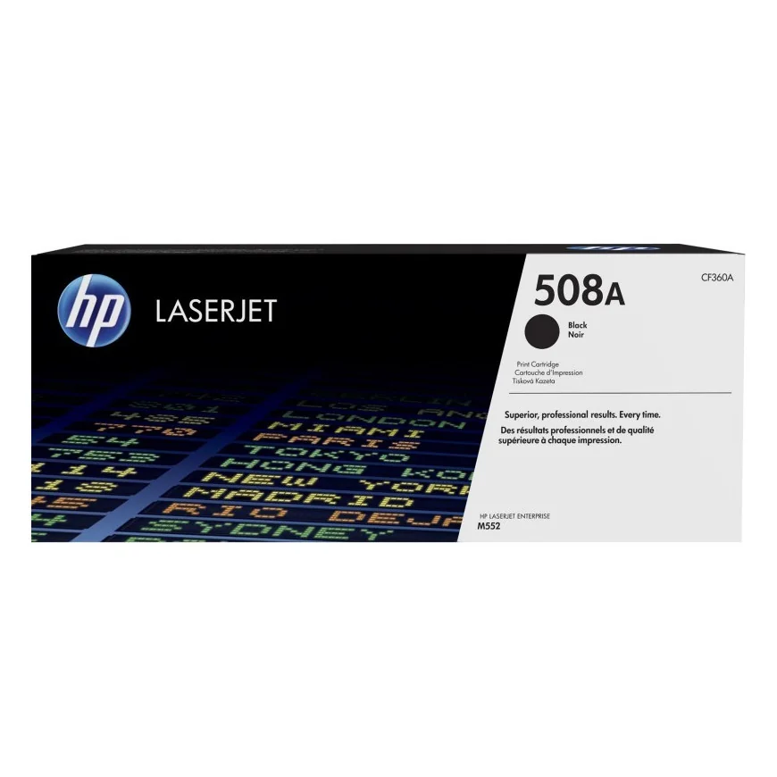 HP 508A NOIR (CF360A) - TONER HP LASERJET D'ORIGINE