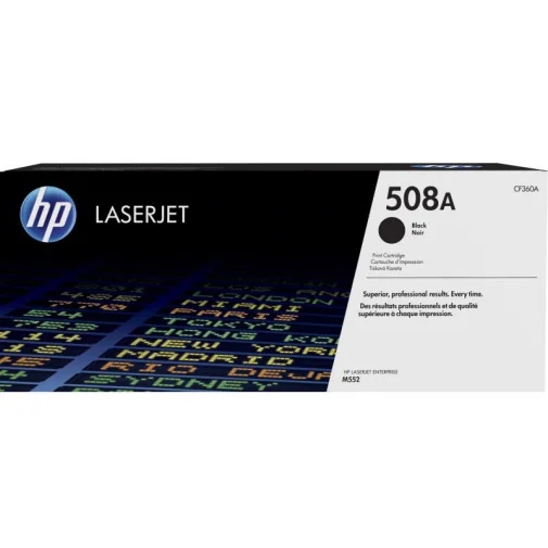 HP 508A NOIR (CF360A) - TONER HP LASERJET D'ORIGINE - Toner Original - Rightech - le bon choix