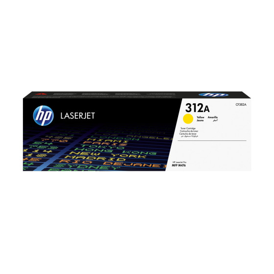 Toner HP 312A jaune (CF382A) - HP LaserJet d'origine