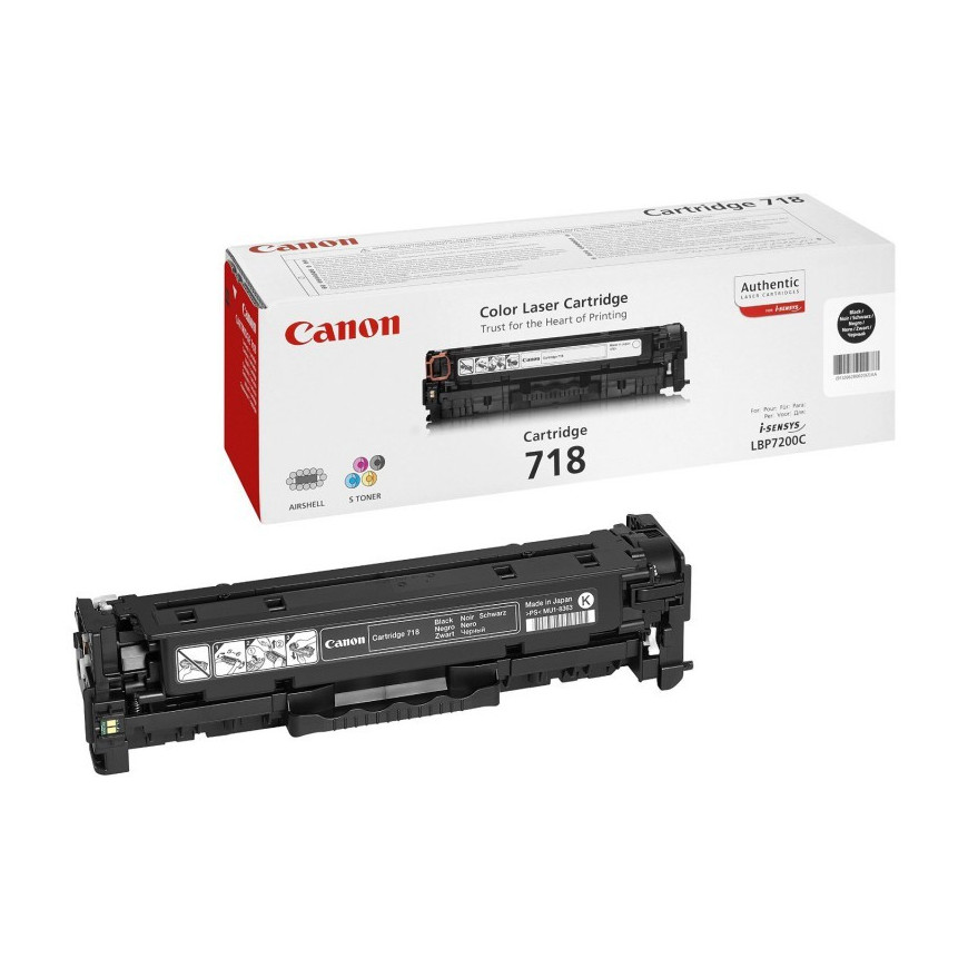 Canon 718 Noir - Toner...