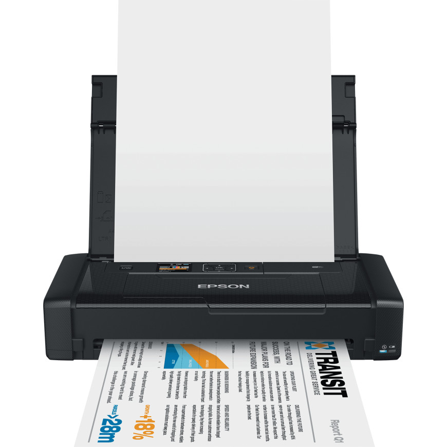 Epson WorkForce WF-100W – Imprimante jet d'encre portable sans fil (C11CE05404)