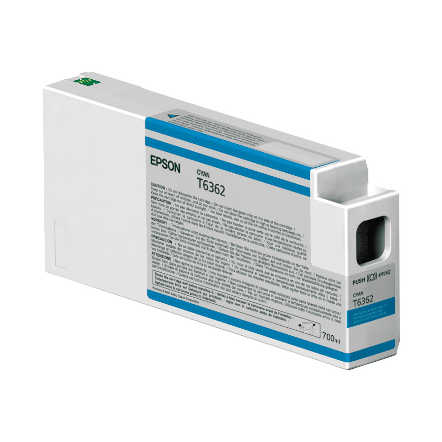 Epson SP 7700/9700/7900/9900/7890/9890 – Encre pigment cyan 700ml (C13T636200)