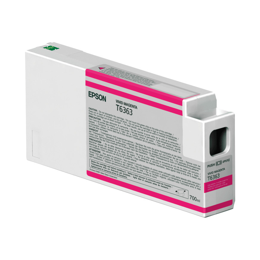 Epson SP 7700/9700/7900/9900/7890/9890 – Encre pigment Vivid Magenta (700ml) (C13T636300)