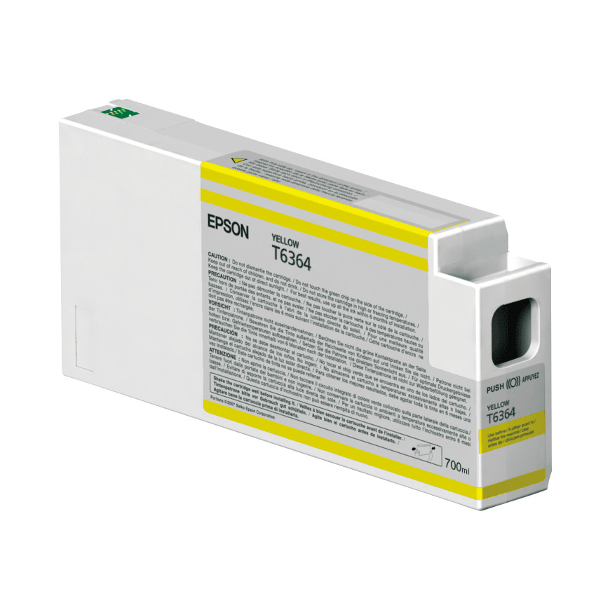 Epson SP 7700/9700/7900/9900/7890/9890 – Encre pigment jaune (700ml) (C13T636400)