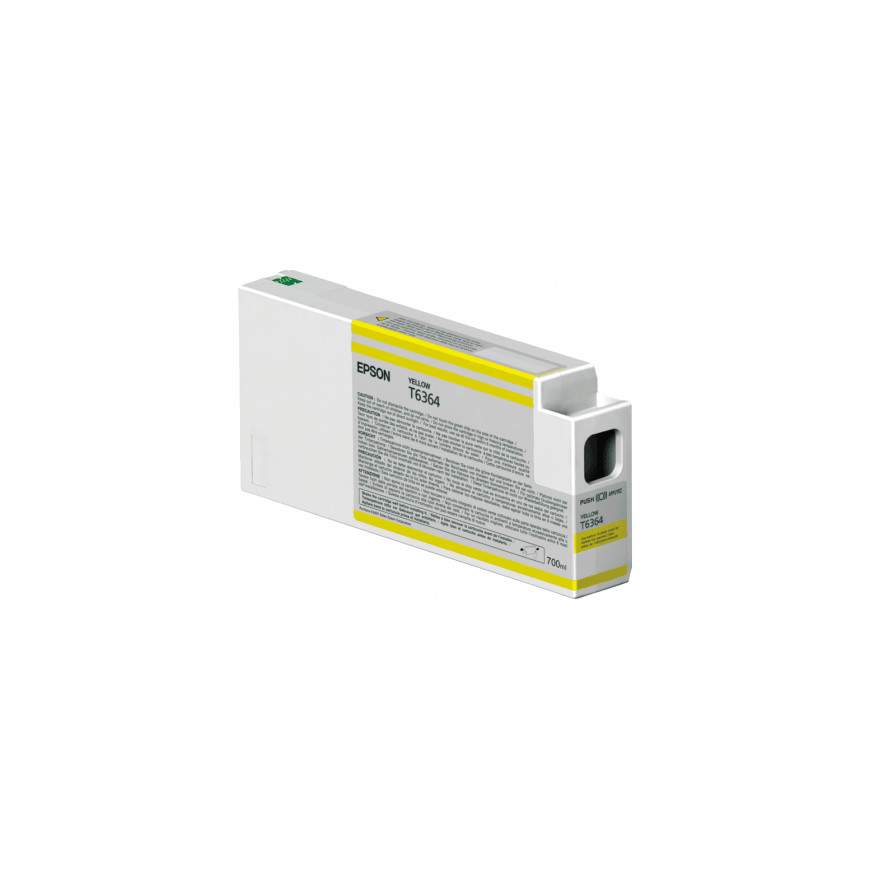 Epson SP 7700/9700/7900/9900/7890/9890 – Encre pigment jaune (700ml) (C13T636400)