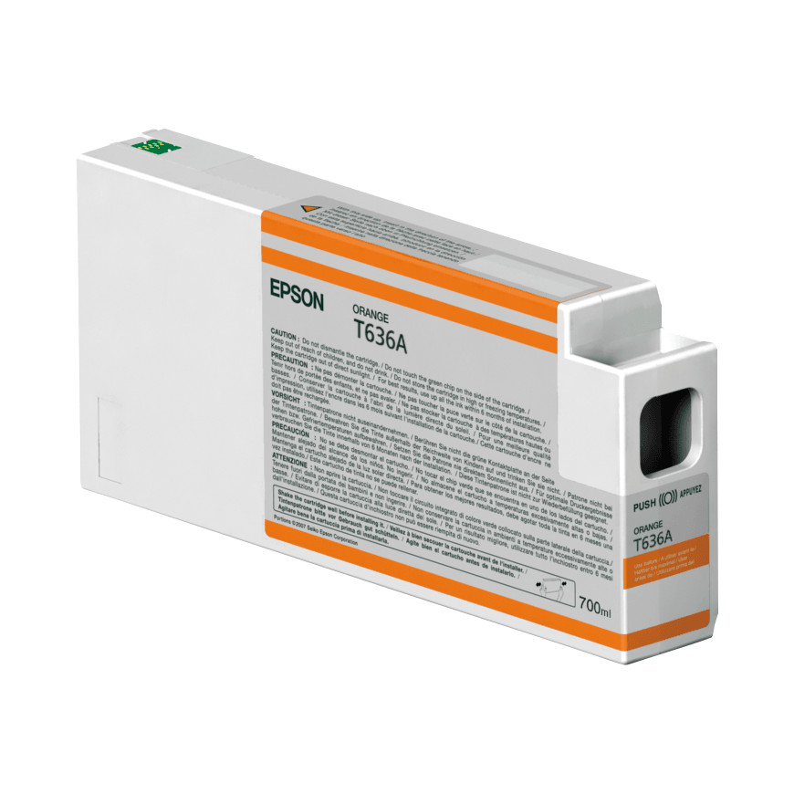 Epson SP 7900/9900 – Encre Pigment Orange (700ml) (C13T636A00)
