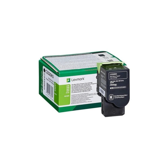 Toner Lexmark noir (C2350K0) - Lexmark programme de retour - 1000