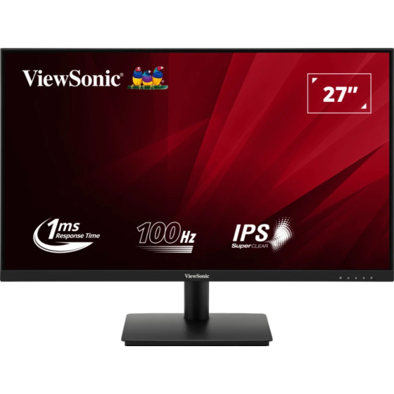 Moniteur VIEWSONIC 27” IPS FHD 100Hz 1ms HDMI VGA