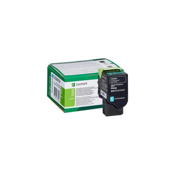 Toner Lexmark cyan (C2350C0) - Lexmark programme de retour - 1000