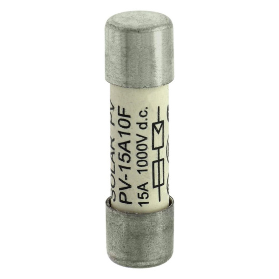 Eaton Fusible 15A, 1000VDC, 10 x 38mm (PV-15A10F)