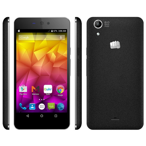 Micromax Canvas Selfie Lens Q345