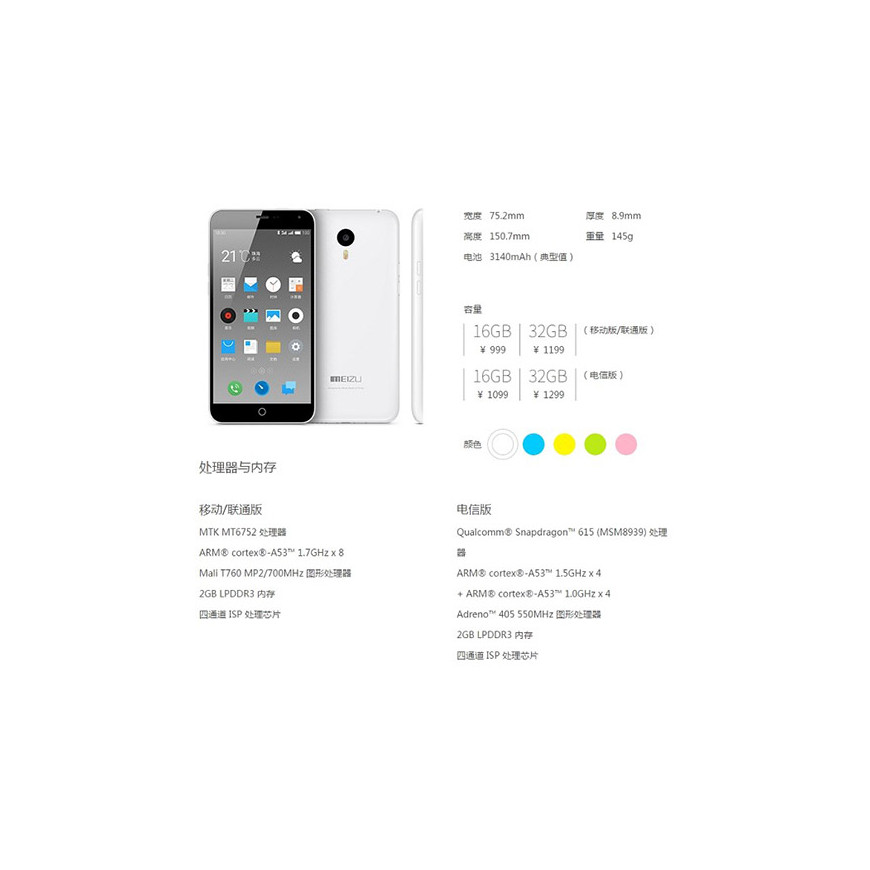 Meizu M1 Note