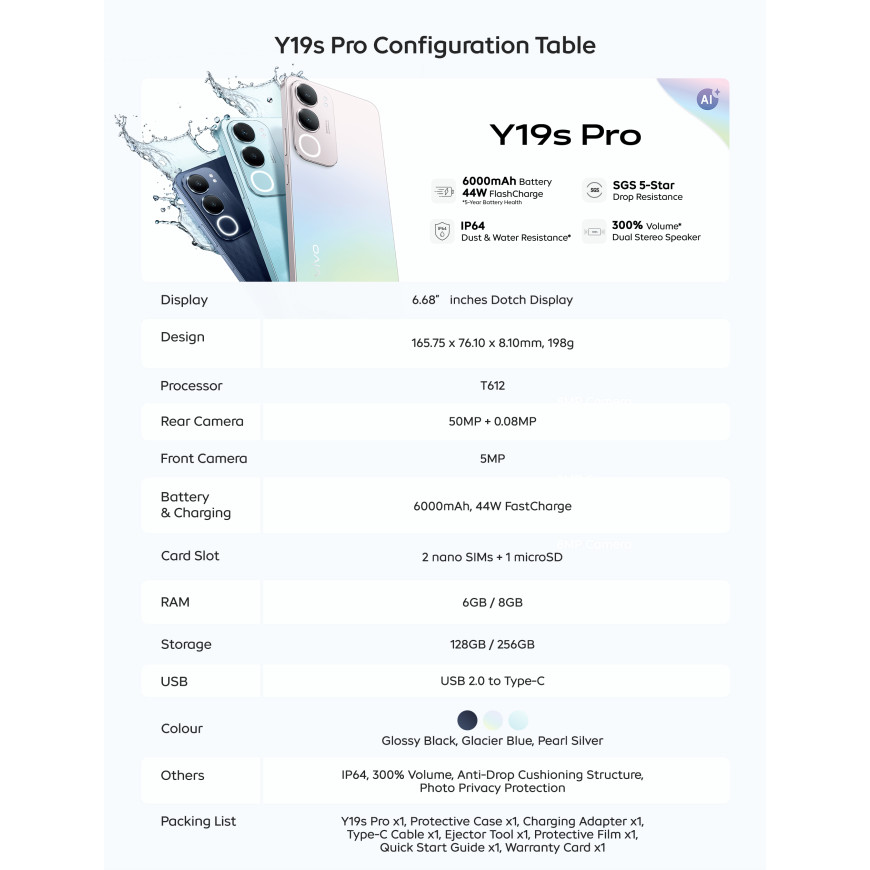 vivo Y19s Pro