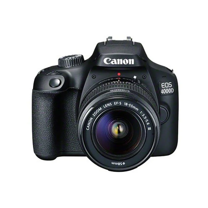 Appareil photo Canon EOS 4000D + Objectif EF-S 18-55mm III • MediaZone Maroc