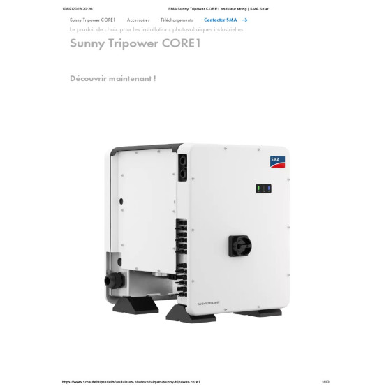 SMA Sunny Tripower CORE1 (STP50-41)