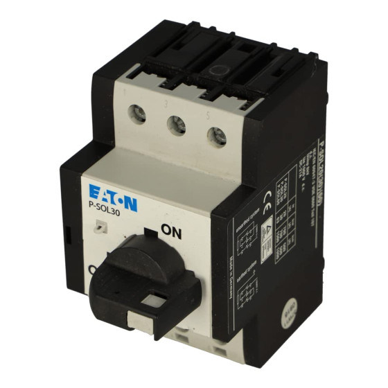Eaton Interrupteur-sectionneur DC,1000 V,32A (P-SOL30)
