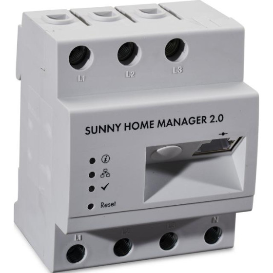 SMA Sunny Home Manager 2.0: Appareil de contrôle pour la gestion intelligente de l’énergie avec un dispositif (HM-20)