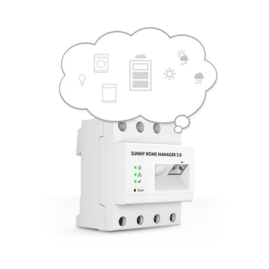 SMA Sunny Home Manager 2.0: Appareil de contrôle pour la gestion intelligente de l’énergie avec un dispositif (HM-20)
