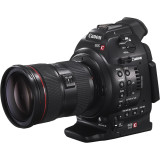 Canon Camera Cinema EOSC100+OBJECTIF EF-S18-55MMF3.5-5.6ISII (6340B003AB)