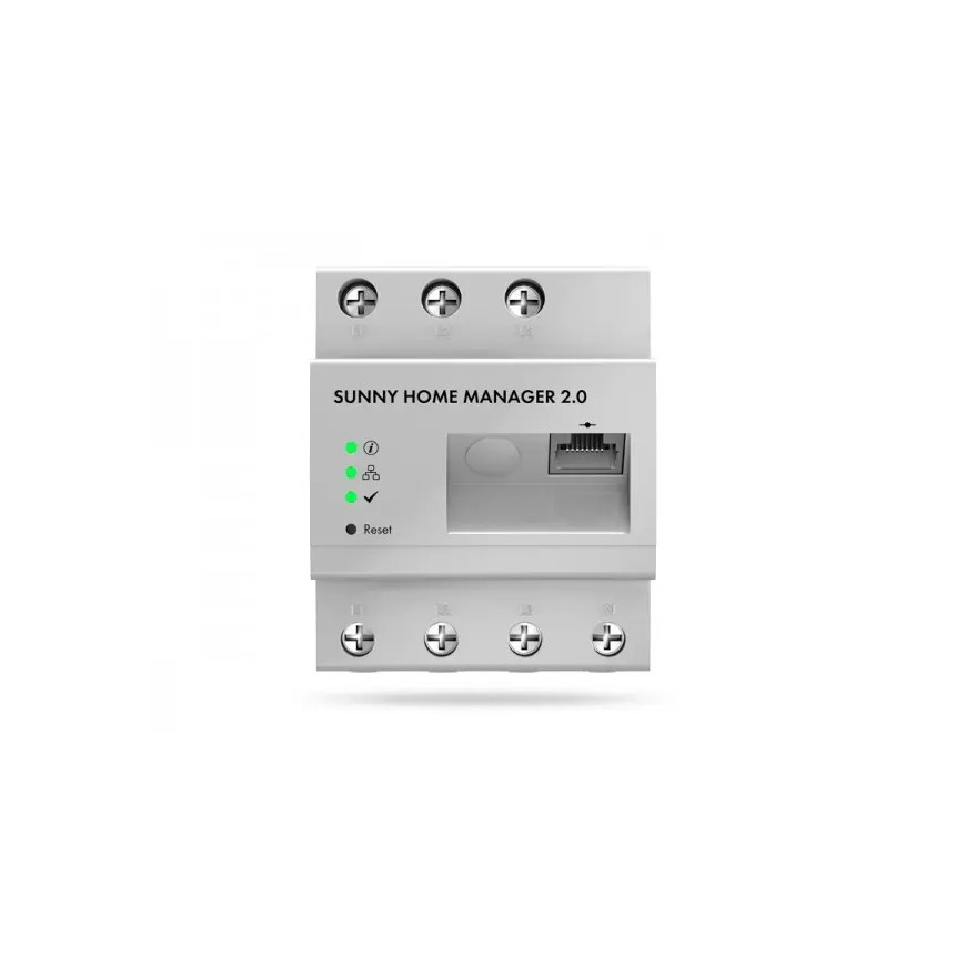 SMA Energy Meter :Solution de mesure triphasée et bidirectionnelle avec interface SMA Speedwire pour (EMETER-20)