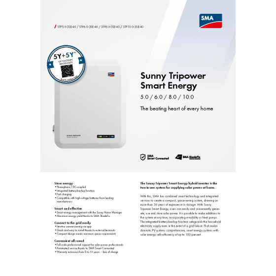 SMA Sunny Tripower 8,0 (STP8.0-3AV-40)