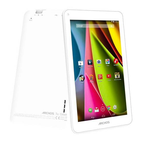 Tablette Archos 7" Wi-Fi 1GO/16GO